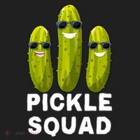 Cute Vegan Dill Pickle Costume Adult Pickle Squad Gift Tumbler thumb 3