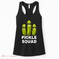 Cute Vegan Dill Pickle Costume Adult Pickle Squad Gift Women's Tank Top thumb 0