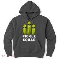 Cute Vegan Dill Pickle Costume Adult Pickle Squad Gift Hoodie thumb 0