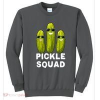 Cute Vegan Dill Pickle Costume Adult Pickle Squad Gift Sweatshirt thumb 0