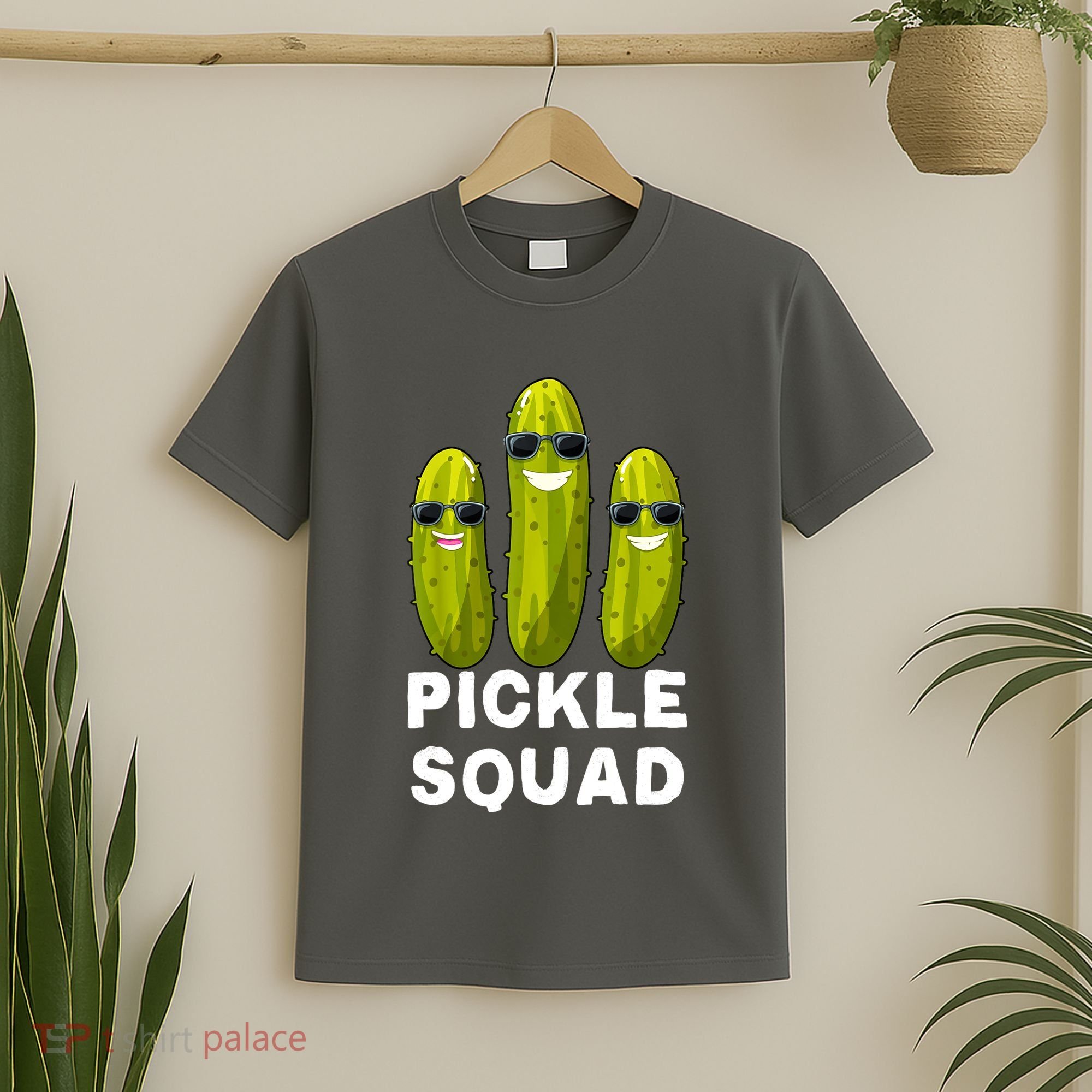 Cute Vegan Dill Pickle Costume Adult Pickle Squad Gift T-Shirt