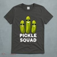 Cute Vegan Dill Pickle Costume Adult Pickle Squad Gift T-Shirt thumb 5