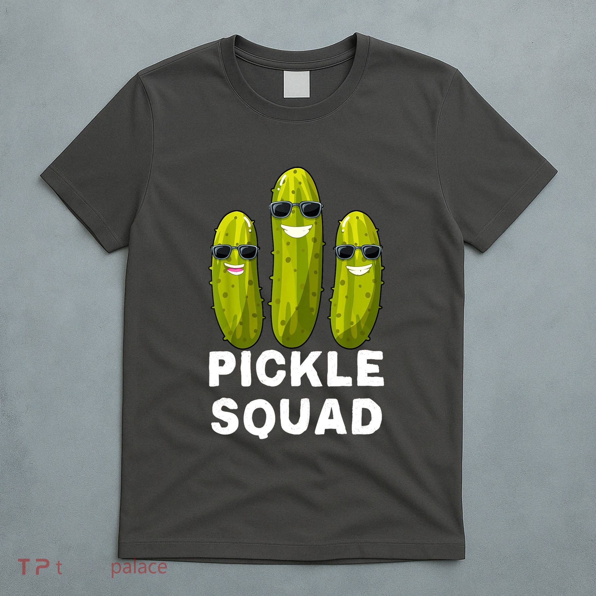 Cute Vegan Dill Pickle Costume Adult Pickle Squad Gift T-Shirt