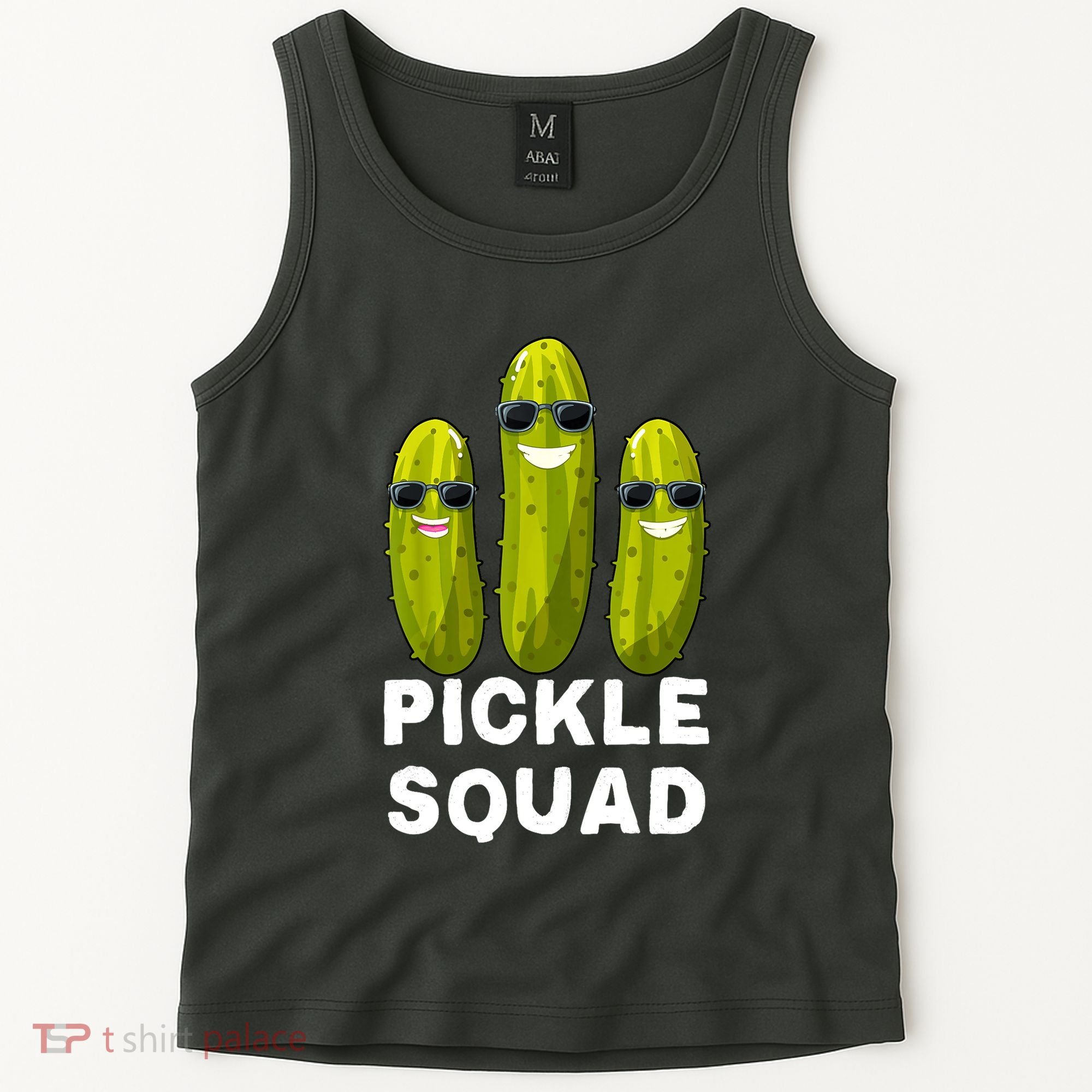 Cute Vegan Dill Pickle Costume Adult Pickle Squad Gift Tank Top