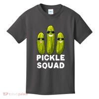Cute Vegan Dill Pickle Costume Adult Pickle Squad Gift Kids T-Shirt thumb 0