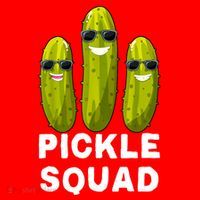 Cute Vegan Dill Pickle Costume Adult Pickle Squad Gift Santa Hat thumb 1