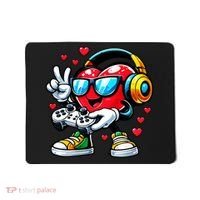 Cool Valentine's Day Gamer Heart Love Gaming Mousepad thumb 0