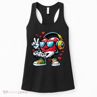Cool Valentine's Day Gamer Heart Love Gaming Women's Tank Top thumb 0