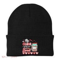 Cute Valentines Day My Class Is Full Of Sweet Hearts Beanie thumb 0