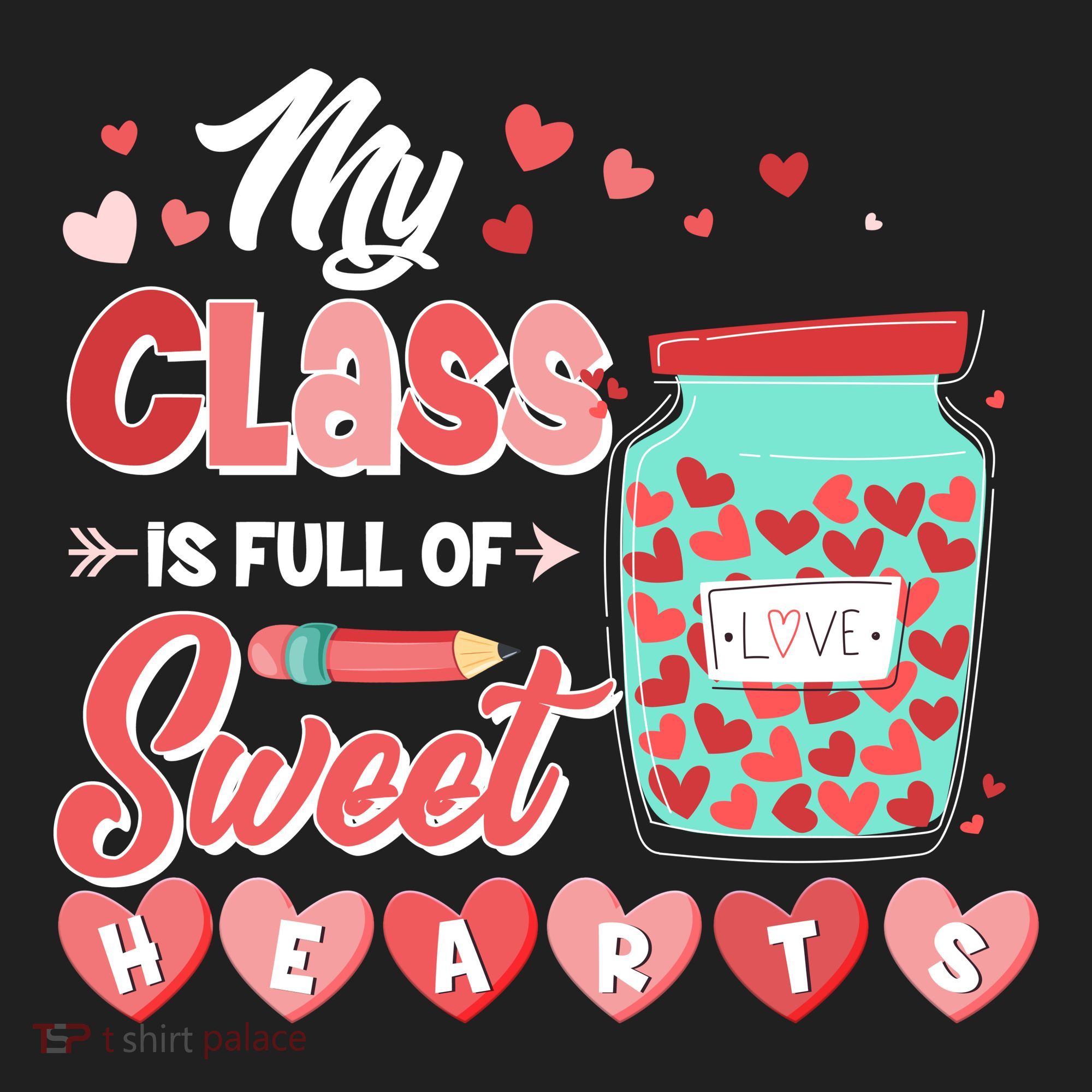 Cute Valentines Day My Class Is Full Of Sweet Hearts Beanie