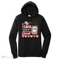Cute Valentines Day My Class Is Full Of Sweet Hearts Women's Hoodie thumb 0