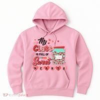 Cute Valentines Day My Class Is Full Of Sweet Hearts Hoodie thumb 0
