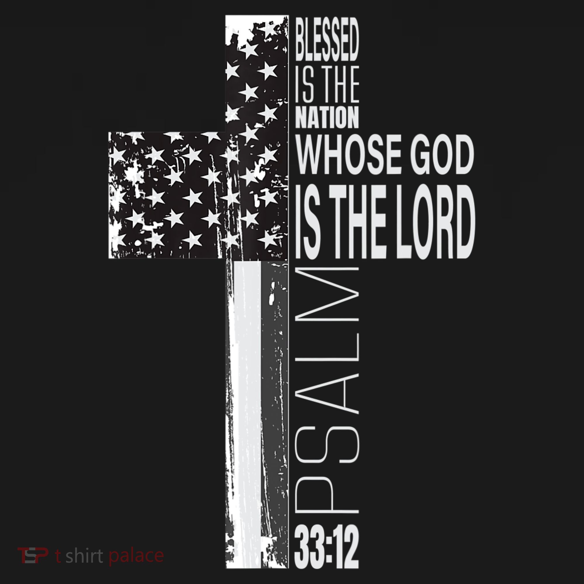 Christian Veteran Distressed American Flag Religious Women's Tank Top