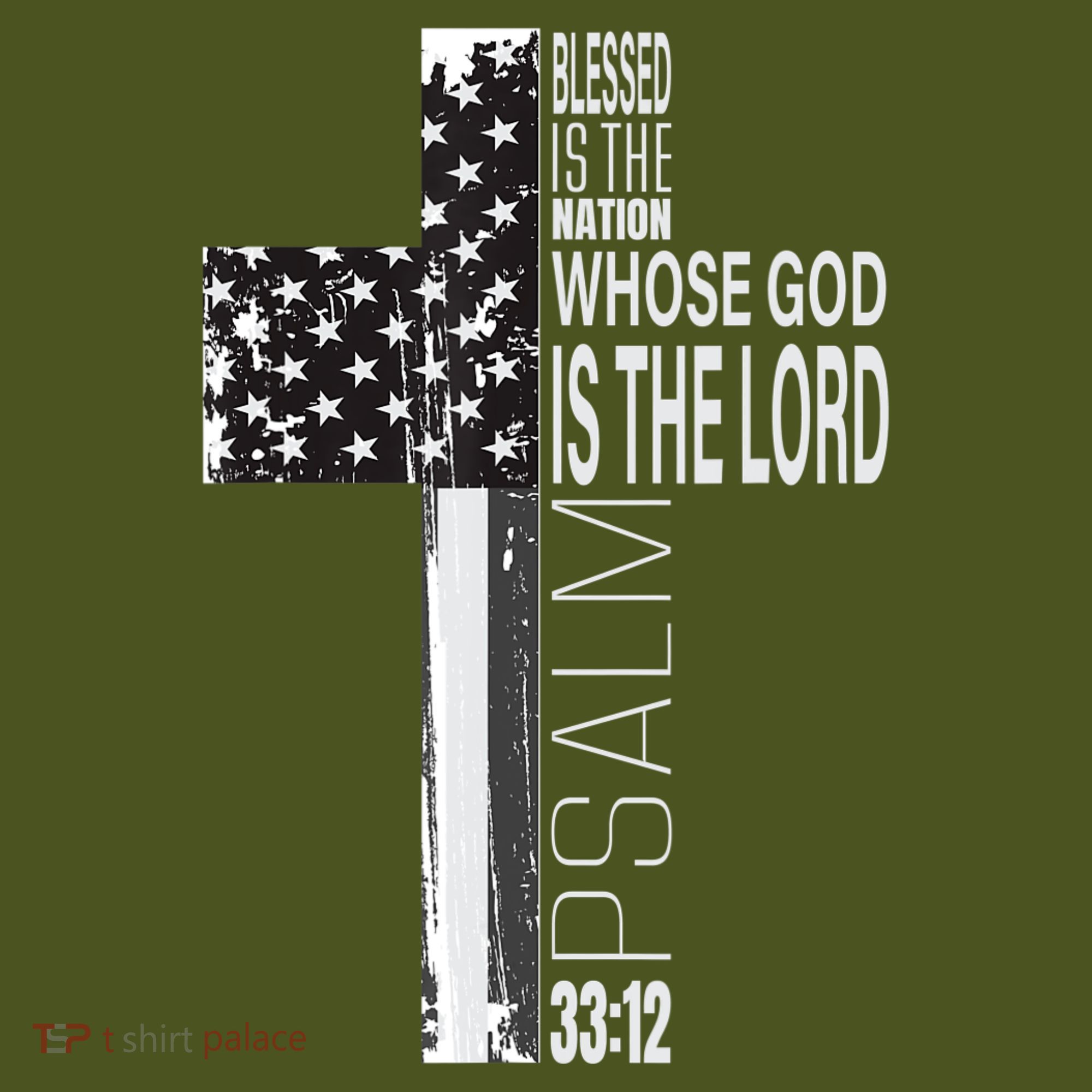 Christian Veteran Distressed American Flag Religious Backpack