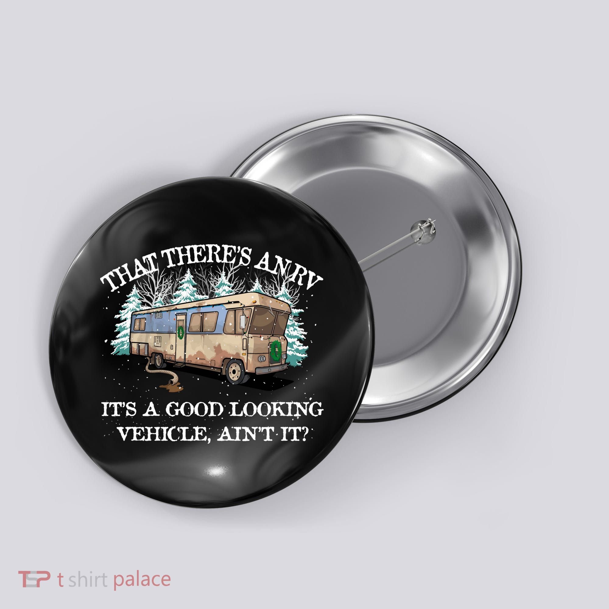 Christmas Vacation Eddie's Rv Button