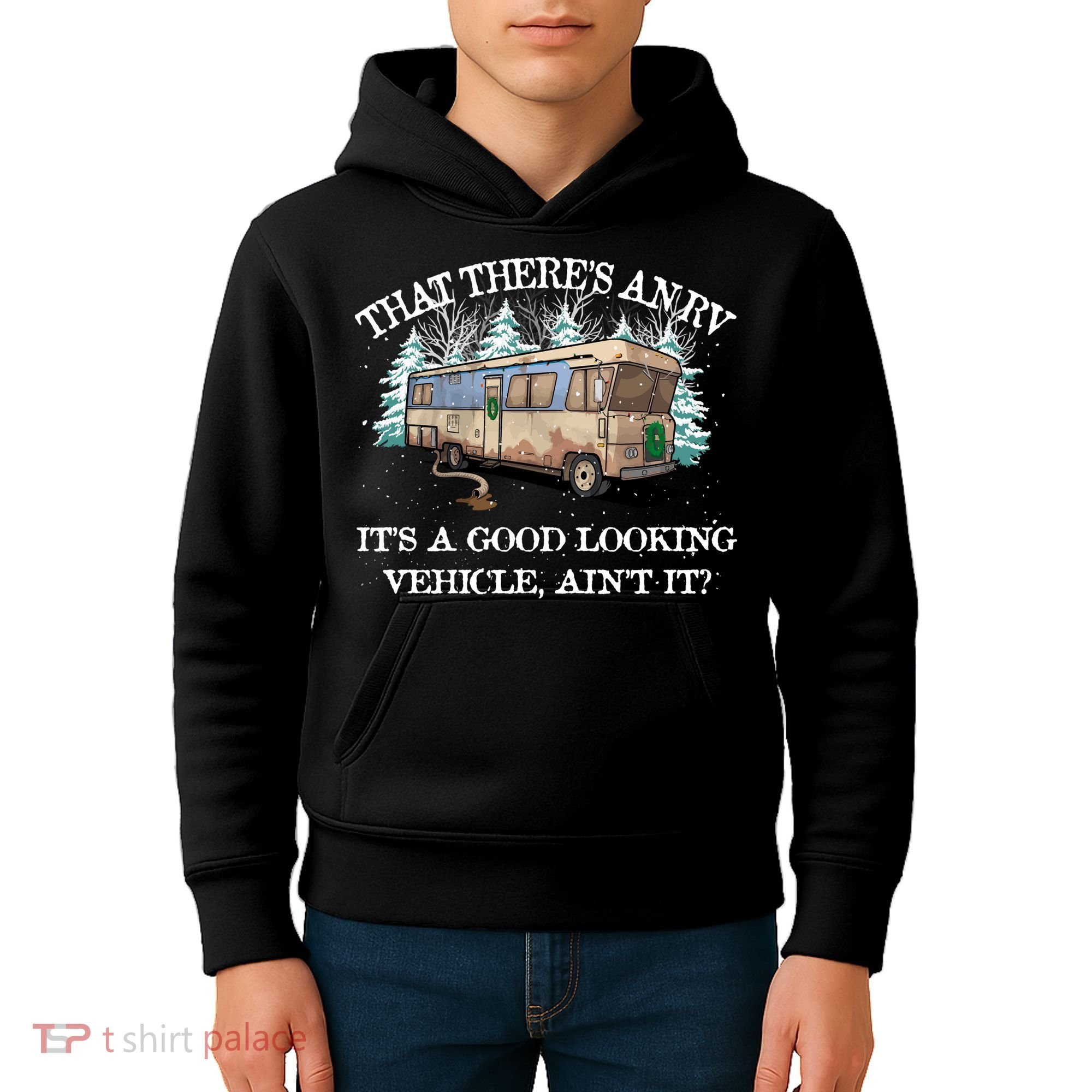 Christmas Vacation Eddie's Rv Kids Hoodie