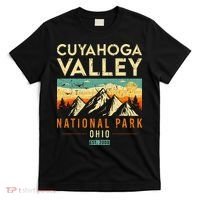 Cuyahoga Valley Est. 2000 Vintage Retro Ohio National Park T-Shirt thumb 0