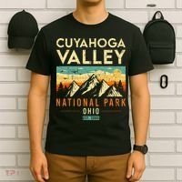 Cuyahoga Valley Est. 2000 Vintage Retro Ohio National Park T-Shirt thumb 6