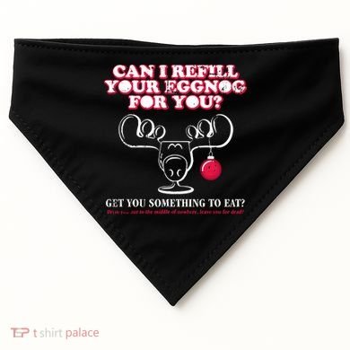 Christmas Vacation Eggnog USA-Made Doggie Bandana