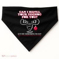 Christmas Vacation Eggnog USA-Made Doggie Bandana thumb 0