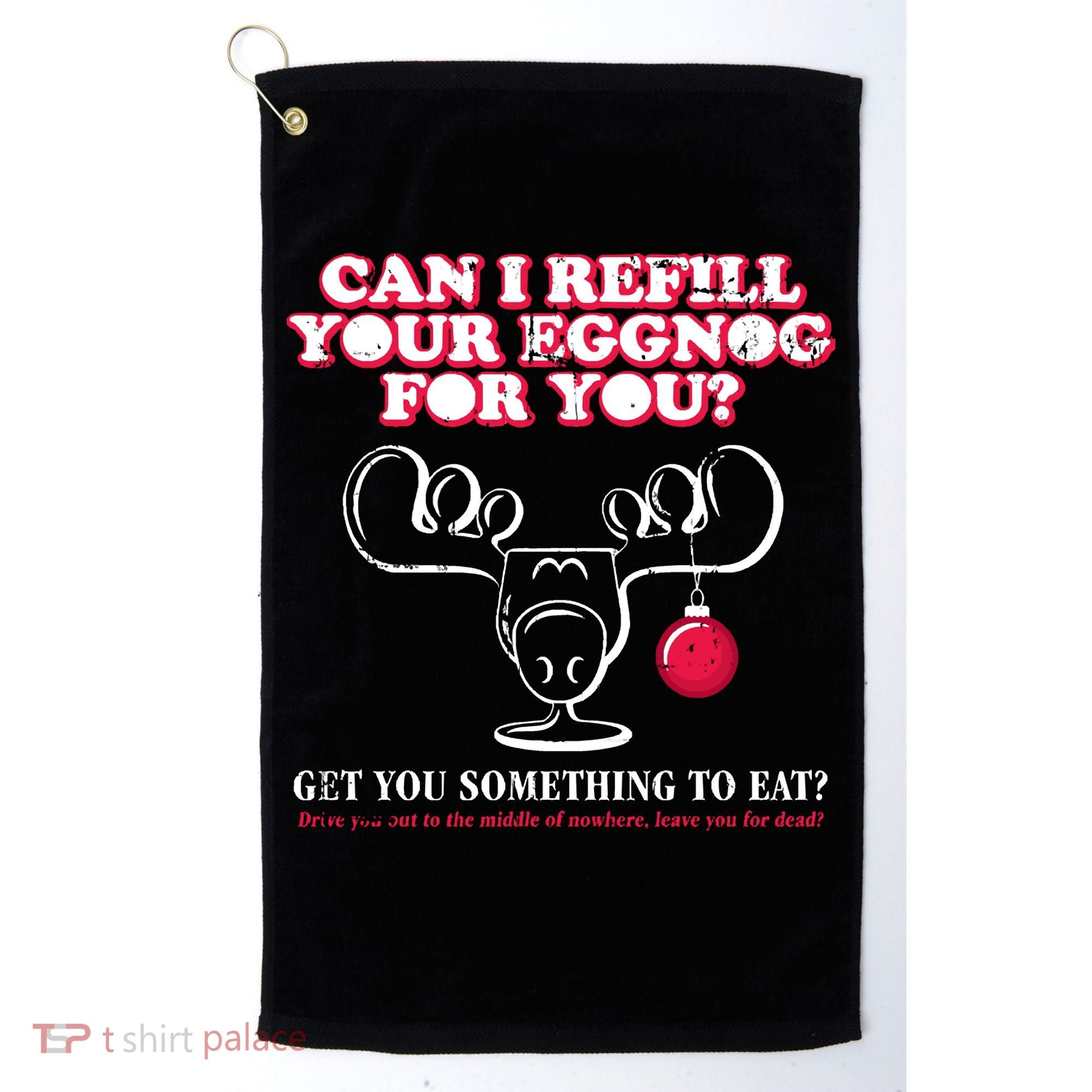 Christmas Vacation Eggnog Golf Towel