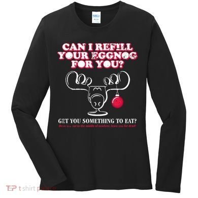 Christmas Vacation Eggnog Women's Long Sleeve Shirt