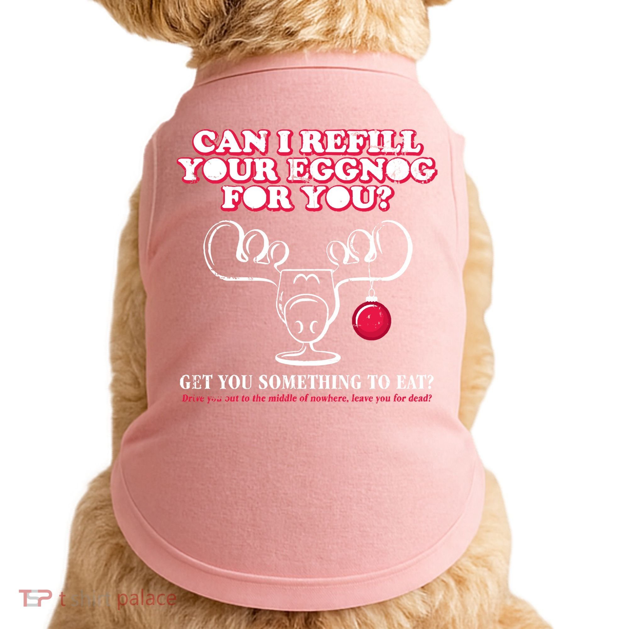 Christmas Vacation Eggnog Doggie Tank