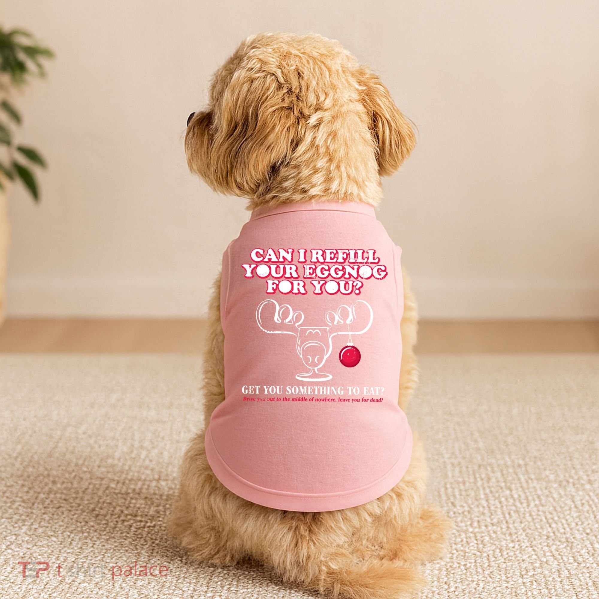 Christmas Vacation Eggnog Doggie Tank