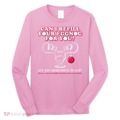 Christmas Vacation Eggnog Long Sleeve Shirt