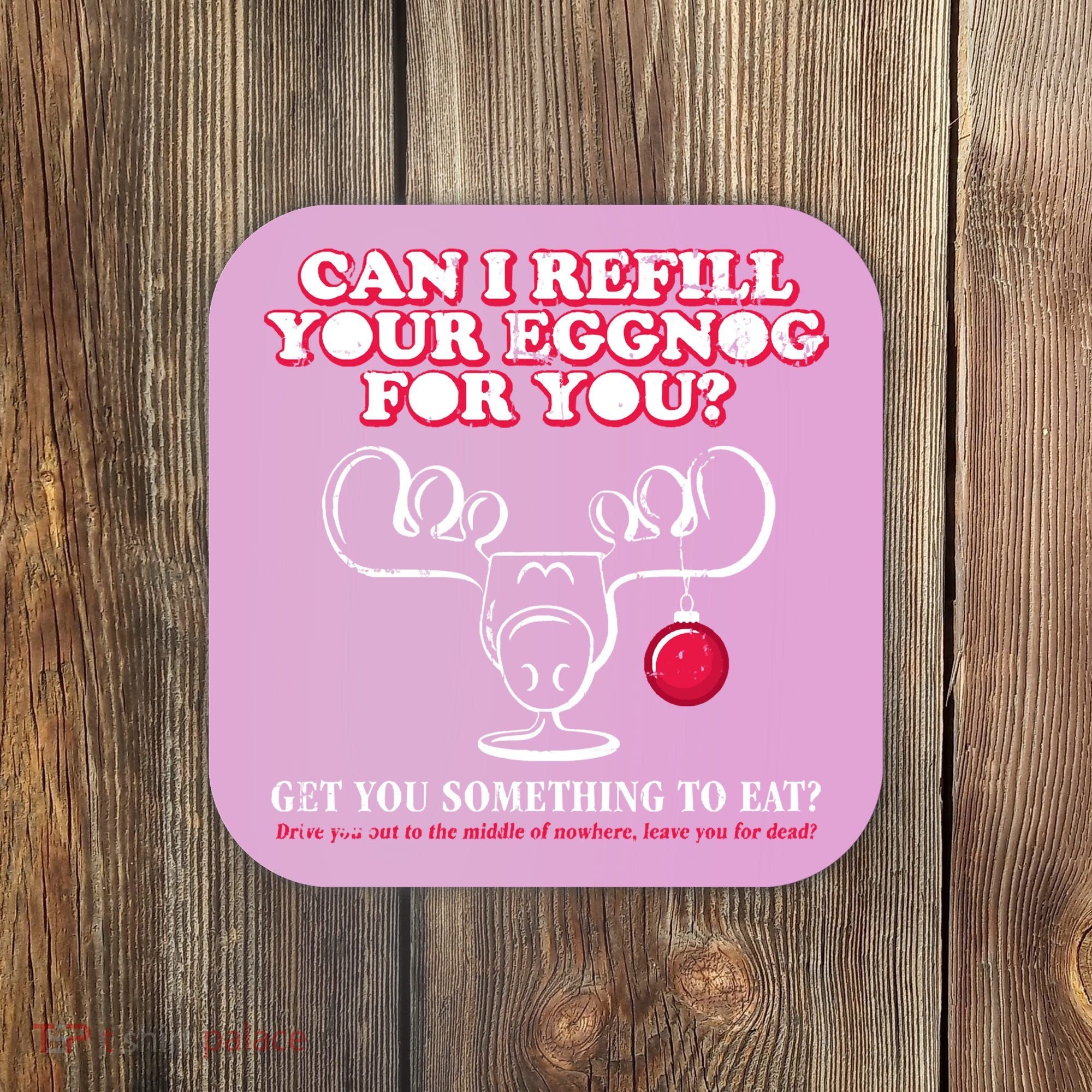 Christmas Vacation Eggnog Coaster