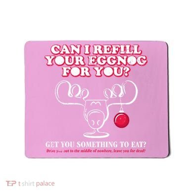 Christmas Vacation Eggnog Mousepad