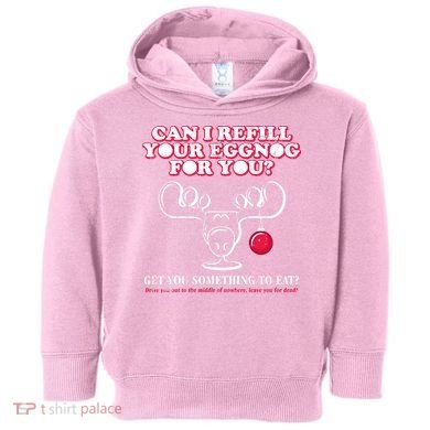 Christmas Vacation Eggnog Toddler Hoodie