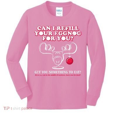 Christmas Vacation Eggnog Kids Long Sleeve Shirt