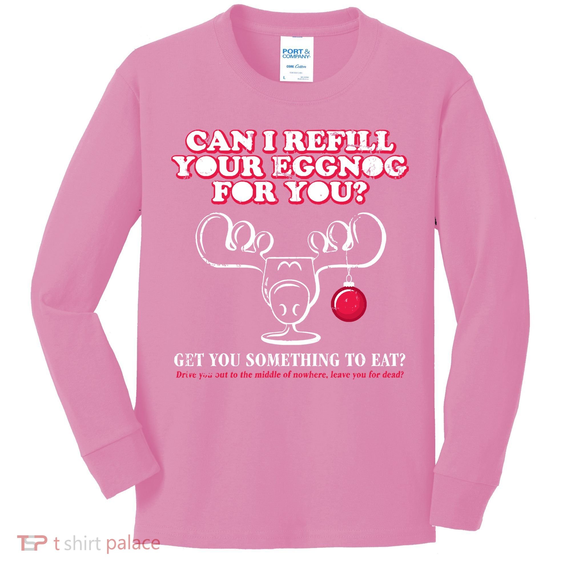 Christmas Vacation Eggnog Kids Long Sleeve Shirt
