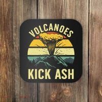 Cool Volcano For Men Women Kids Volcanic Ash Volcano Lover Coaster thumb 0