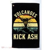 Cool Volcano For Men Women Kids Volcanic Ash Volcano Lover Golf Towel thumb 0