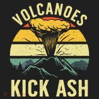 Cool Volcano For Men Women Kids Volcanic Ash Volcano Lover Golf Towel thumb 3
