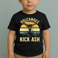 Cool Volcano For Men Women Kids Volcanic Ash Volcano Lover Toddler T-Shirt thumb 2