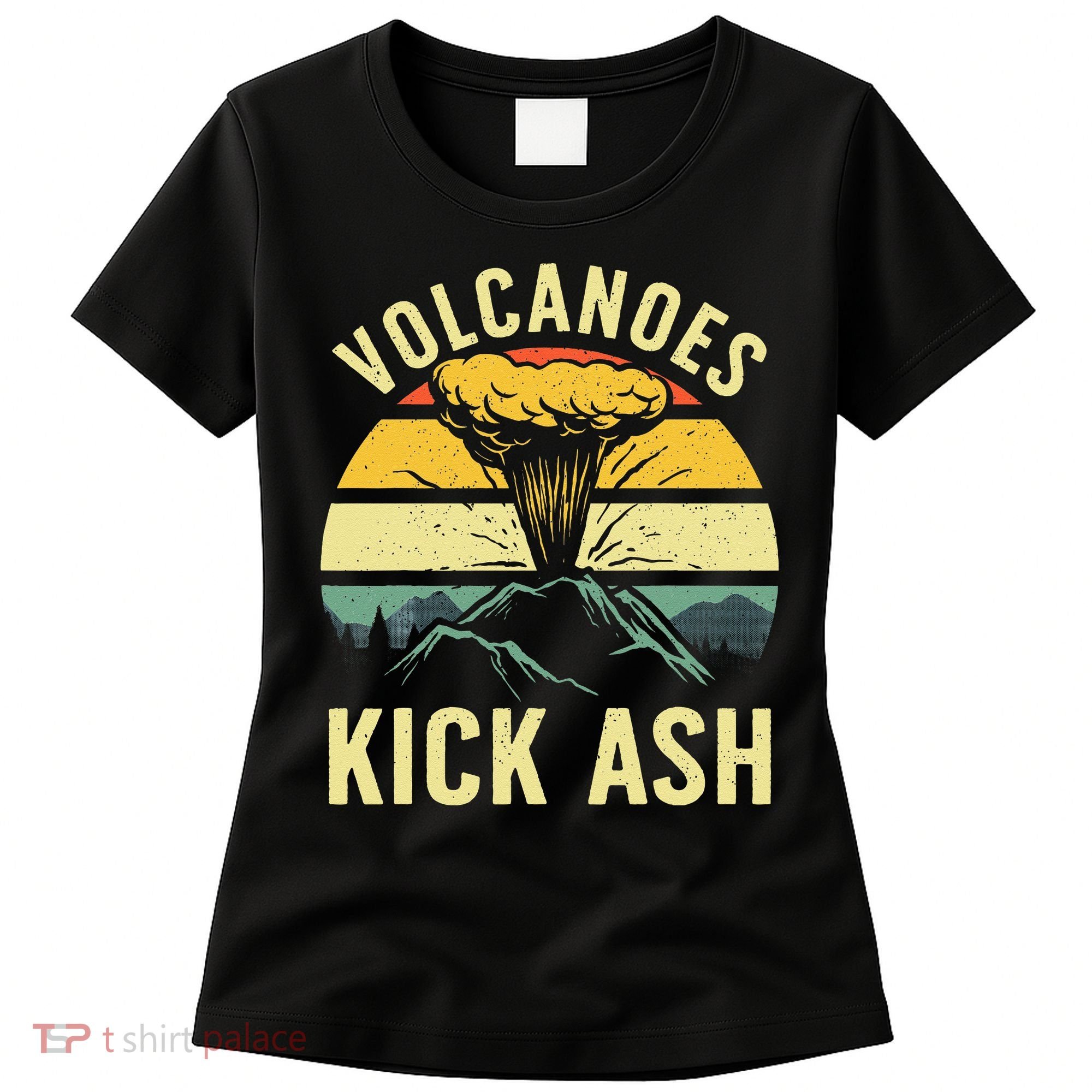 Cool Volcano For Men Women Kids Volcanic Ash Volcano Lover Women's T-Shirt