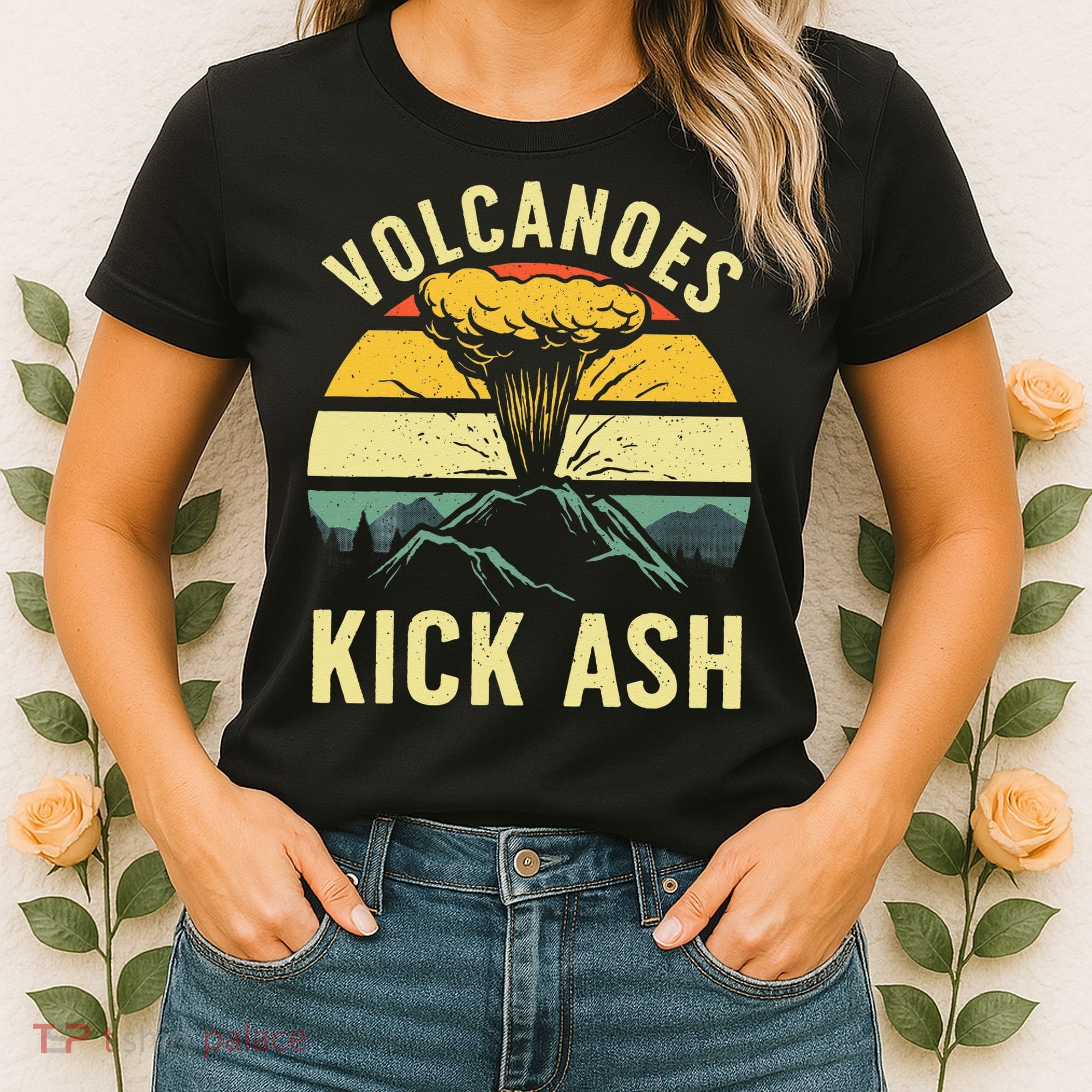 Cool Volcano For Men Women Kids Volcanic Ash Volcano Lover Women's T-Shirt