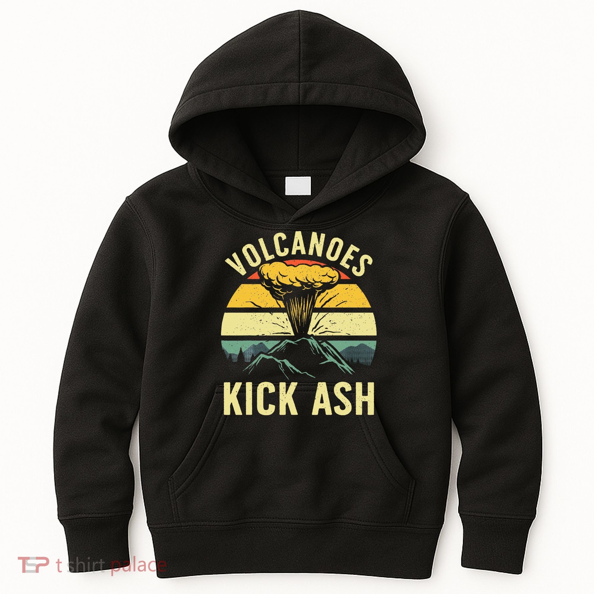 Cool Volcano For Men Women Kids Volcanic Ash Volcano Lover Kids Hoodie