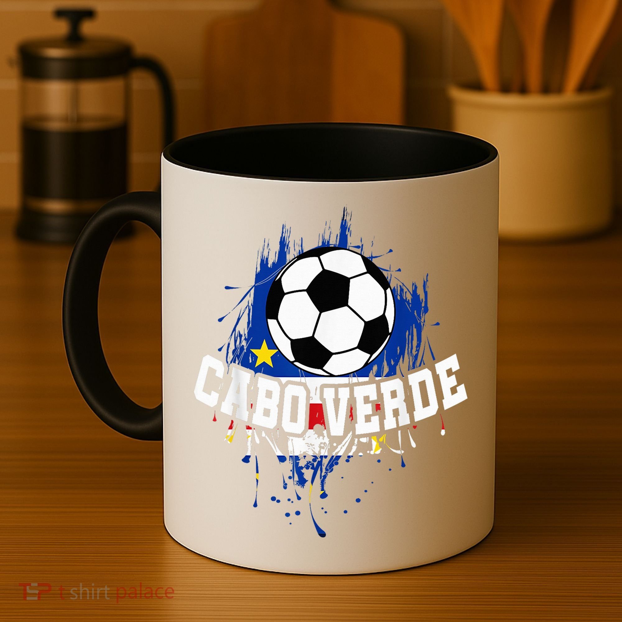 Cabo Verdean Football Cabo Verde Futbol Coffee Mug