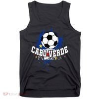 Cabo Verdean Football Cabo Verde Futbol Tank Top thumb 0