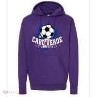 Cabo Verdean Football Cabo Verde Futbol Hoodie thumb 0