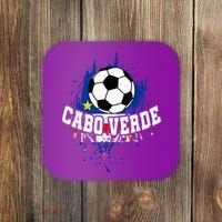 Cabo Verdean Football Cabo Verde Futbol Coaster thumb 0