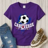 Cabo Verdean Football Cabo Verde Futbol Women's T-Shirt thumb 3