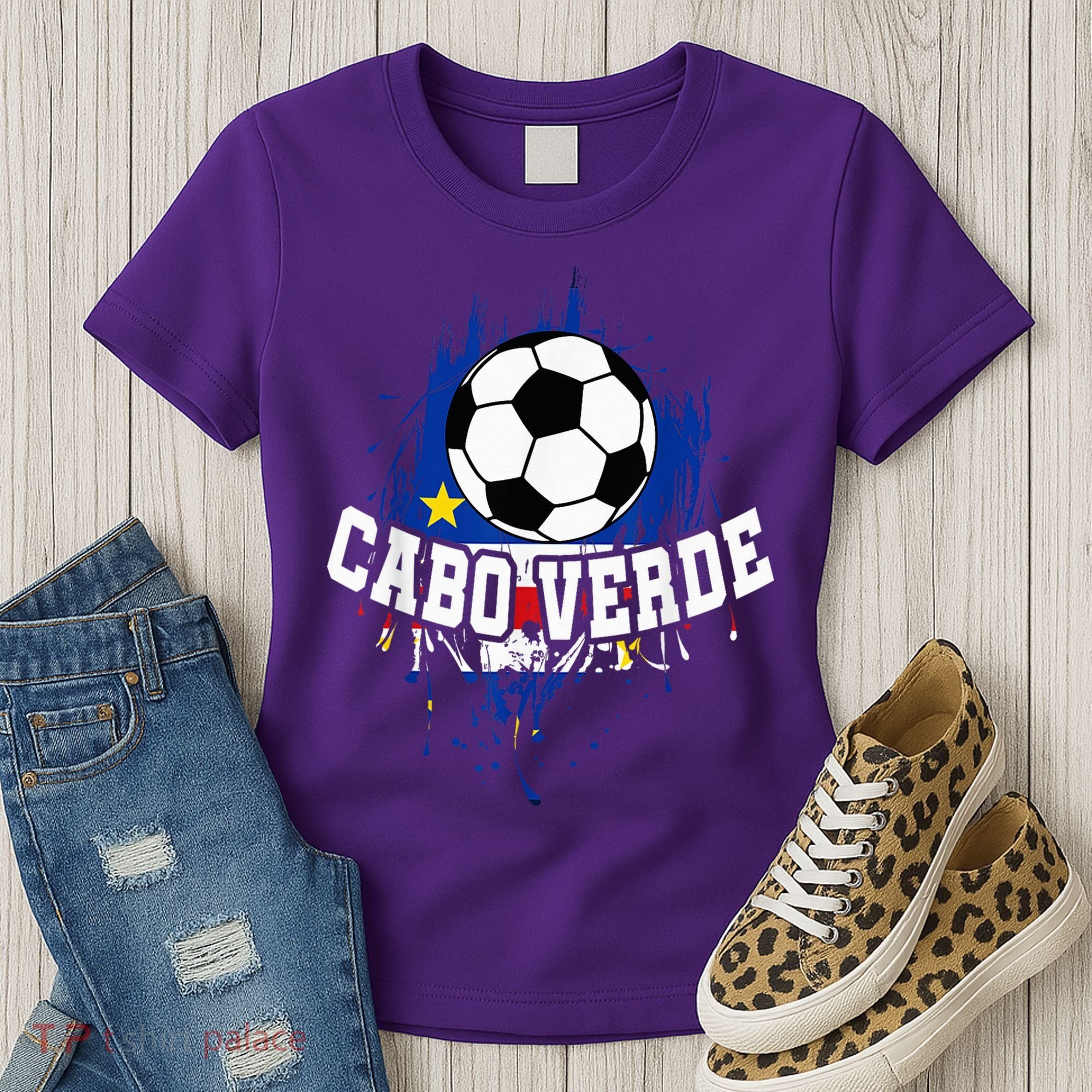 Cabo Verdean Football Cabo Verde Futbol Women's T-Shirt