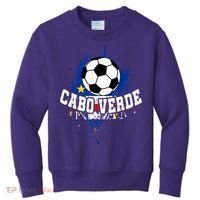 Cabo Verdean Football Cabo Verde Futbol Kids Sweatshirt thumb 0