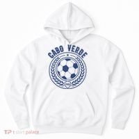 Cabo Verde Futbol Soccer Country Team Fan Hoodie thumb 0