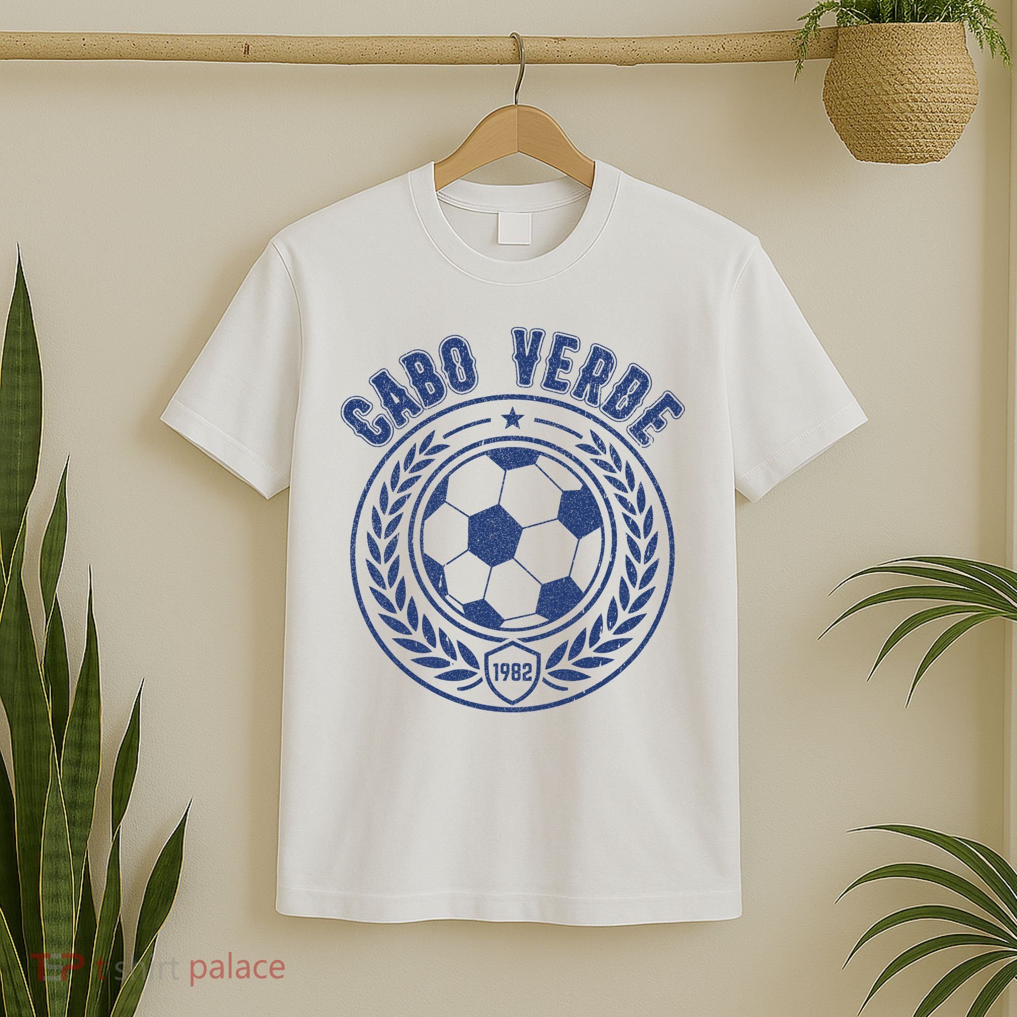Cabo Verde Futbol Soccer Country Team Fan T-Shirt